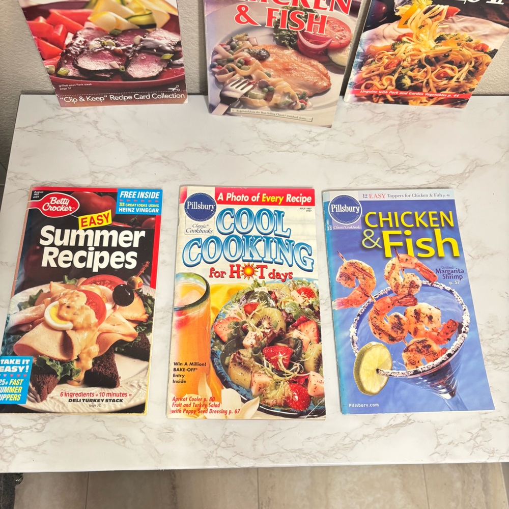 Assorted Cooking Recipe Book Set - Picture 4 of 7